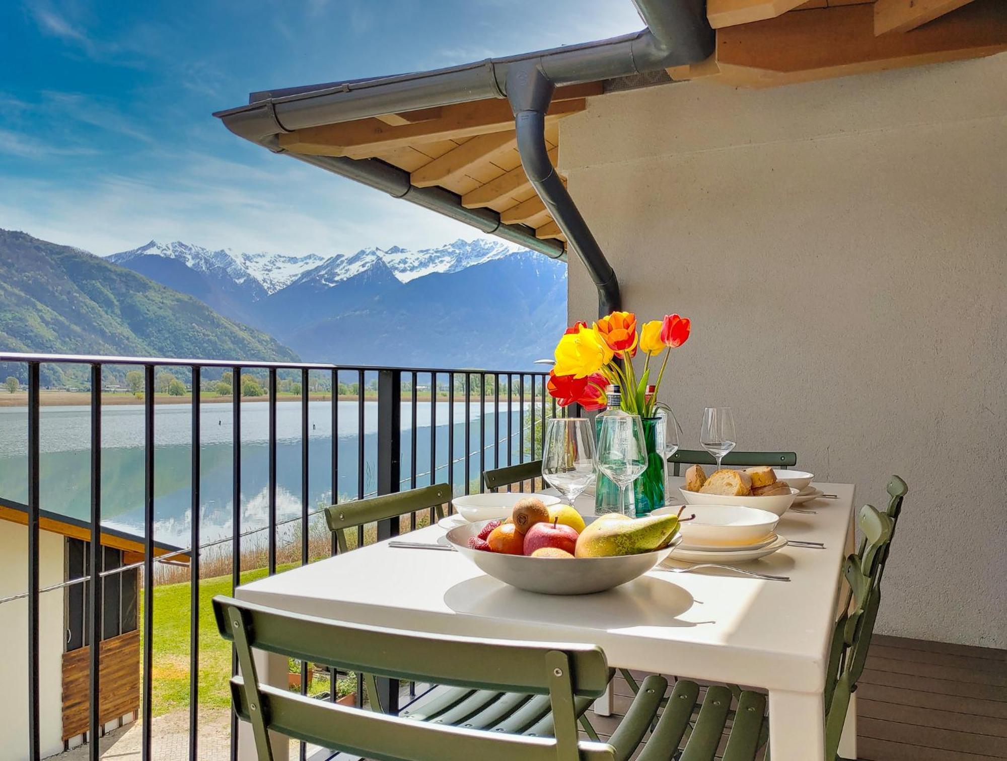 Dascio Dolce Ferienwohnung Panorama Balkon Am See Экстерьер фото
