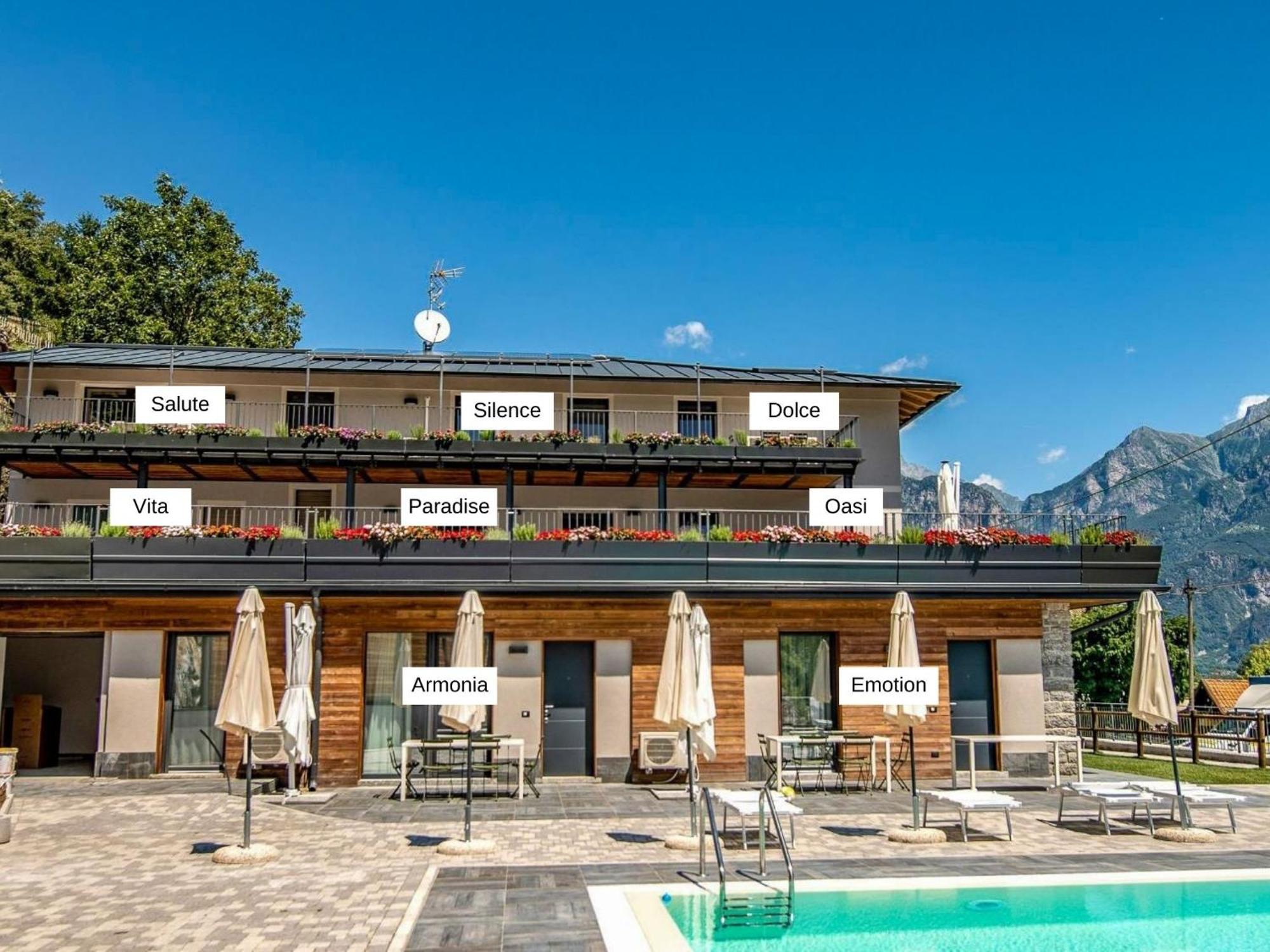 Dascio Dolce Ferienwohnung Panorama Balkon Am See Экстерьер фото